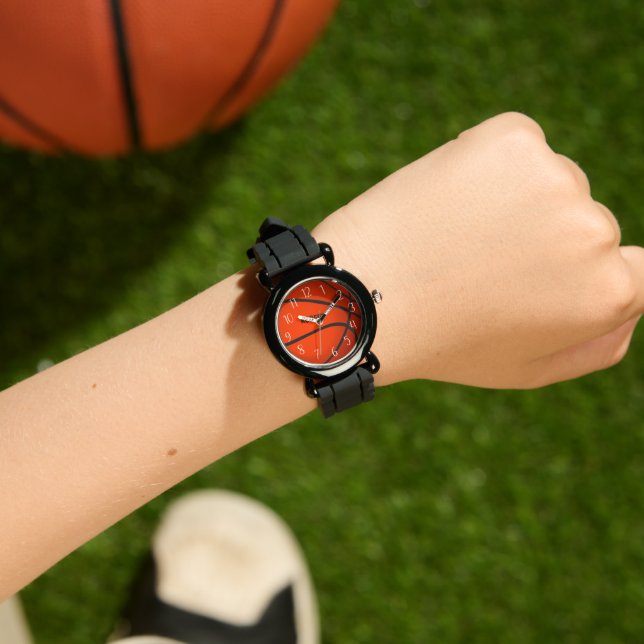 Montre Cool Basketball sports ajouter nom (Poignet)