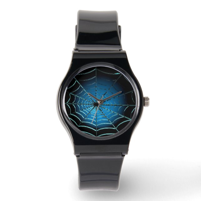 Montre Cool Blue Spider Web (Recto)
