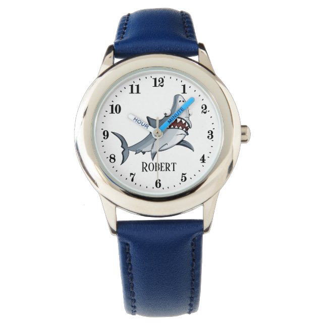 Montre cool boys requin watch ajouter nom (devant)