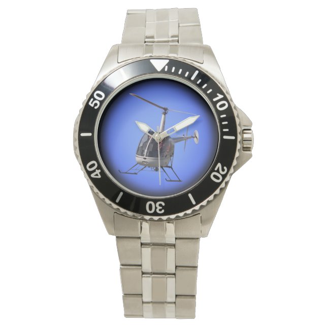 Montre Cool de la surveillance d'hélicoptère vol hélicopt (devant)