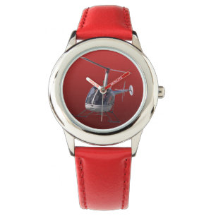 Montre Cool de la surveillance d'hélicoptère vol hélicopt