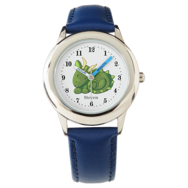 Montre cool dragon ajouter nom enfants Regarder (devant)