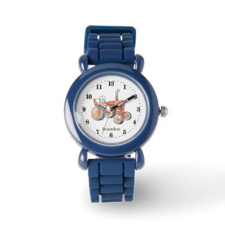 Montre cool garçons tracteur amoureux