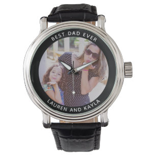 Montre Cool MEILLEUR PAPA JAMAIS Fête des pères moderne