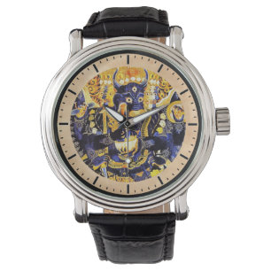 Montre Cool oriental tibetan thangka Godtattoo art