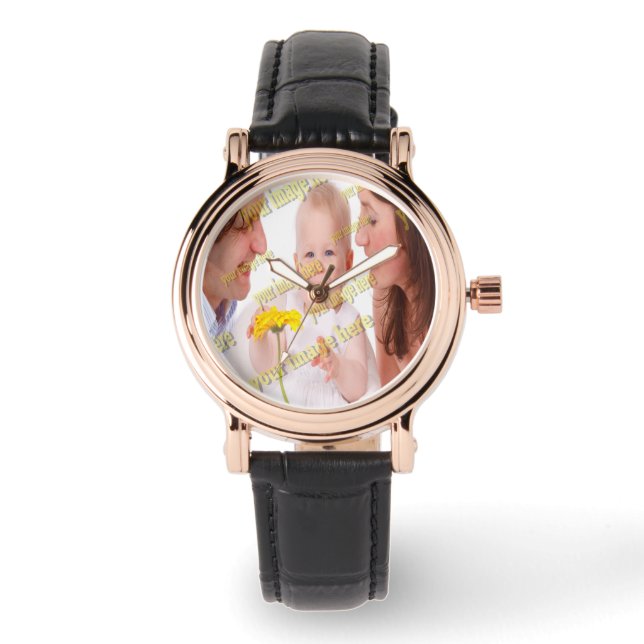 Montre Cool spécial Budget photo famille (Recto)