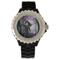 Cool Steampunk Goth Girl Ladies Watch
