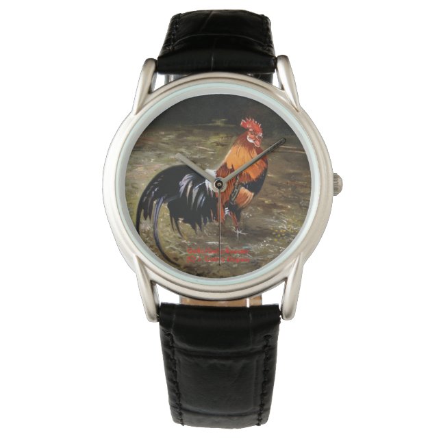 Montre Coq/Gaulois/Rooster (devant)