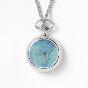 Montre Coque Abstrait Opal Bleu pour RAZR