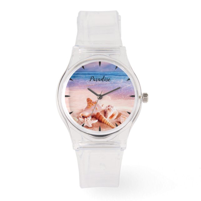 Montre Coquillages sur le Sea Beach Paradise (Recto)