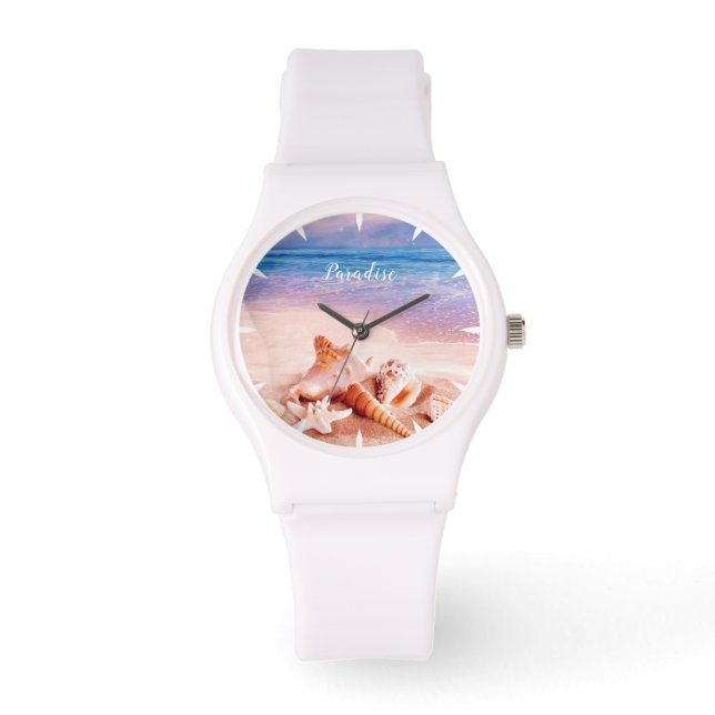 Montre Coquillages sur le Sea Beach Paradise (Recto)