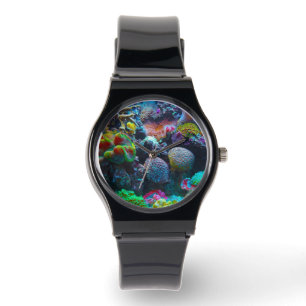Montre Corail coloré