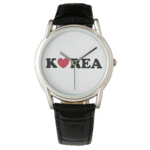 Montre Corée amour coeur