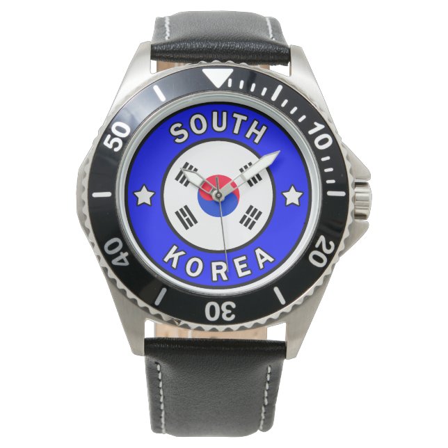 Montre Corée du Sud (devant)