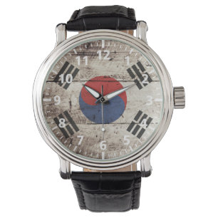 Montre Corée du Sud : Un vieux grain de bois