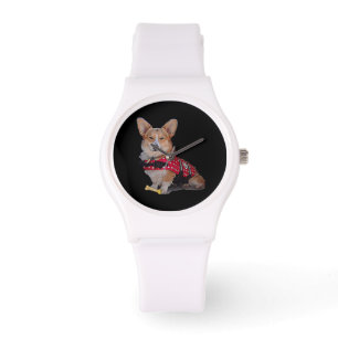 Montre Corgi tricolore