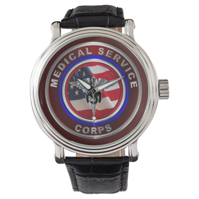 Montre Corps Médicale d'armée (devant)