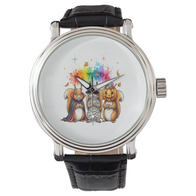Montre Costume d'écureuils mignons d'Halloween (devant)