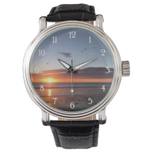 Montre Coucher de soleil sur la plage