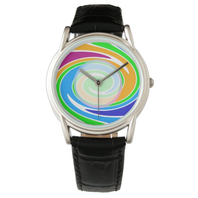 Montre Couleur arc-en-ciel (devant)