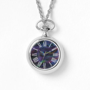 Montre Couleur d'eau abstraite fumé