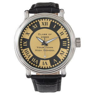 Montre Couleur d'école de classe et d'année d'obtention