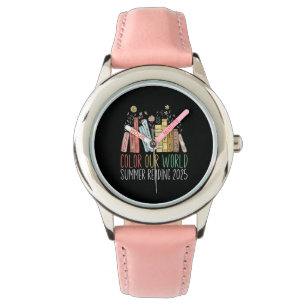 Montre Couleur Notre Monde Lecture Été 2025