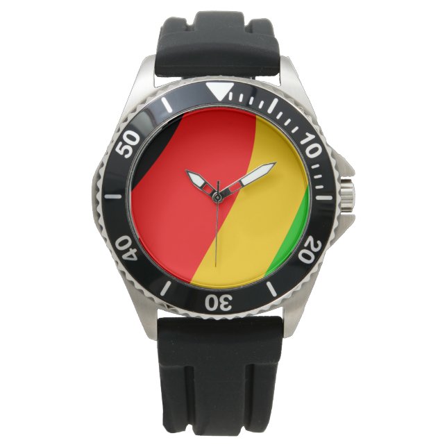 Montre Couleurs culturelles géométriques Abstraites - For (devant)