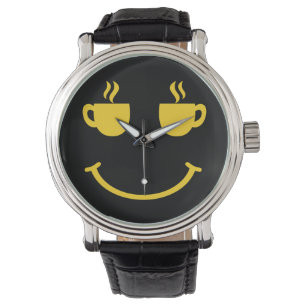 Montre Coupe de café sourire
