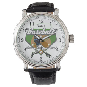 Montre Coupe personnalisée de base-ball à domicile