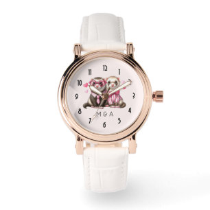 Montre Couple mignon en amour