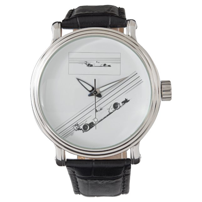 Montre Course à roues ouverte (devant)