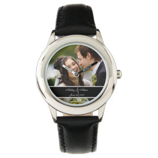 Montre Coutume personnalisée épousant le souvenir de
