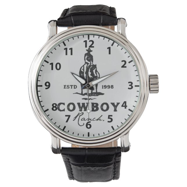 Montre cowboy ranch (devant)