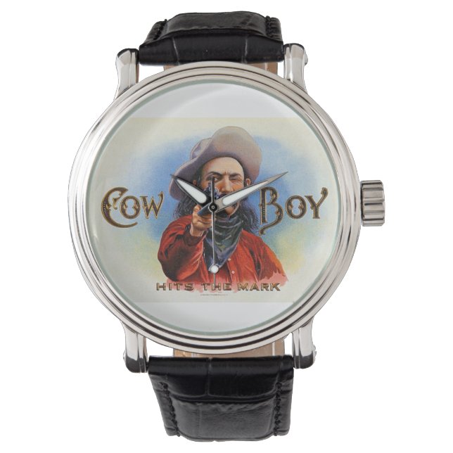 Montre Cowboy Wild West Watch (devant)