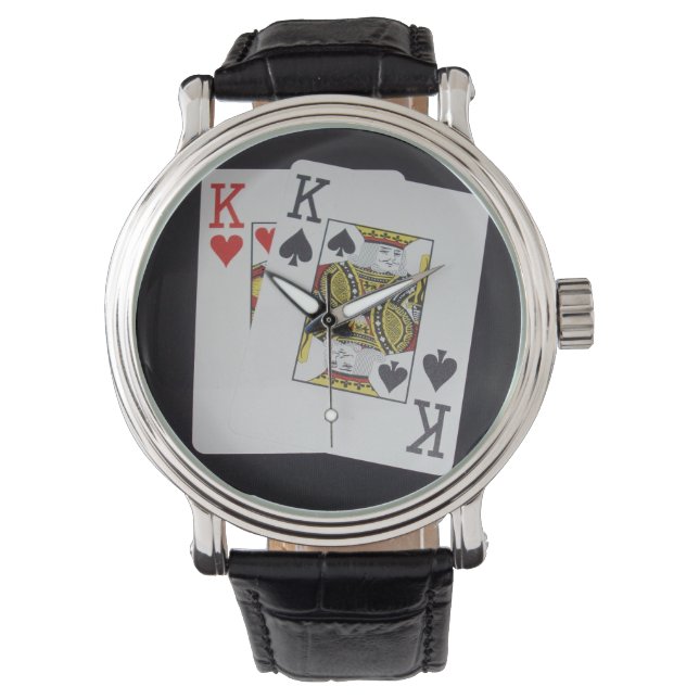 Montre Cowboys Pocket Kings, (devant)