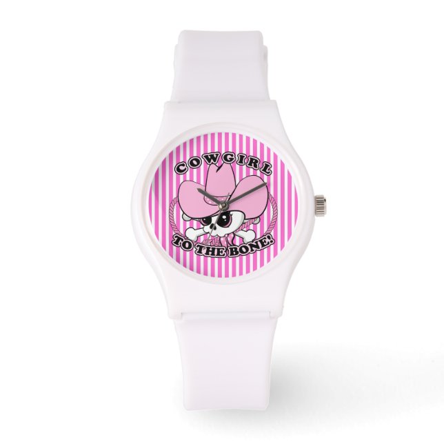 Montre Cowgirl Skull (Recto)