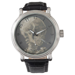 Montre Crâne avec brûler la cigarette Vincent van Gogh Ar