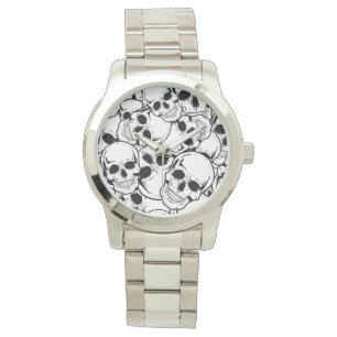 Montre Crâne de basculage