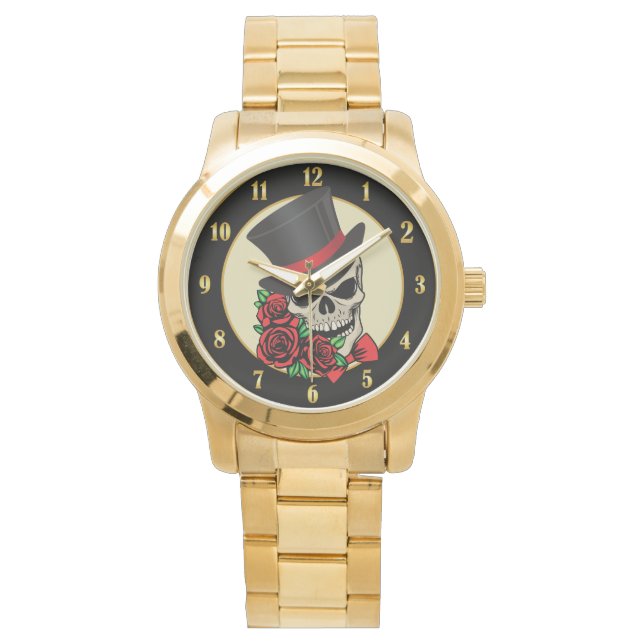 Montre Crâne de gentilhomme (devant)