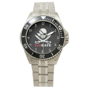 Montre Crâne et sabres pirates