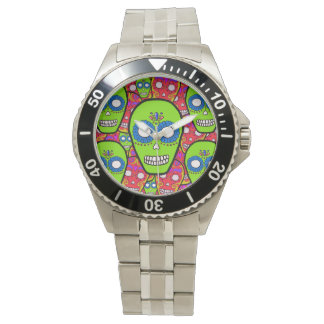 Montre Crânes de sucre de Calaveras