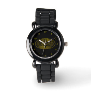 Montre Crânes du symbole   de Batman dans le logo de