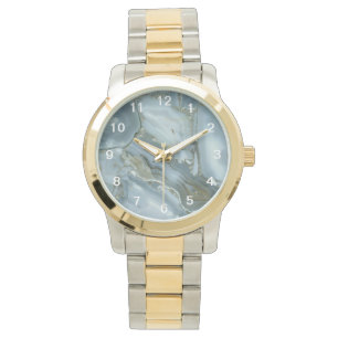 Montre Craqué gris gris vert bleu marbre texture