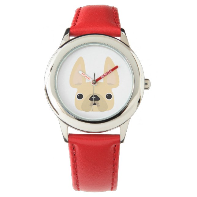 Montre Cream Frenchie Watch (devant)