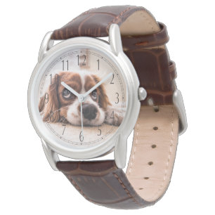 Montre Créations personnelles Chiot Triste Espagnol Watch