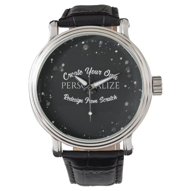 Montre Créer une personnalisation personnalisée (devant)