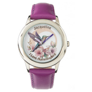 Montre Créer votre propre couleur d'eau Hummingbird Nom p
