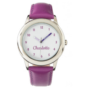 Montre Créez Votre Nom Personnalisé Filles Personnalisées