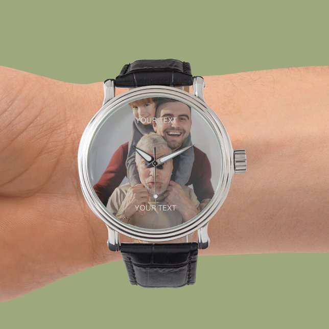 Montre Créez votre propre cadeau de conservation de texte (Créateur téléchargé)